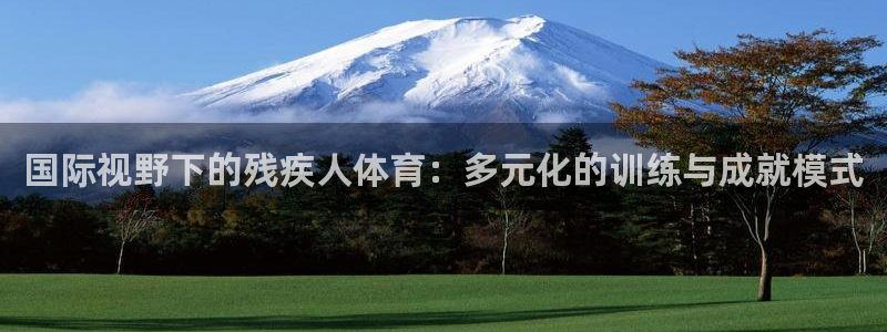 菲律宾ug环球官网：国际视野下的残疾人体育：多元化的训练与成就模式